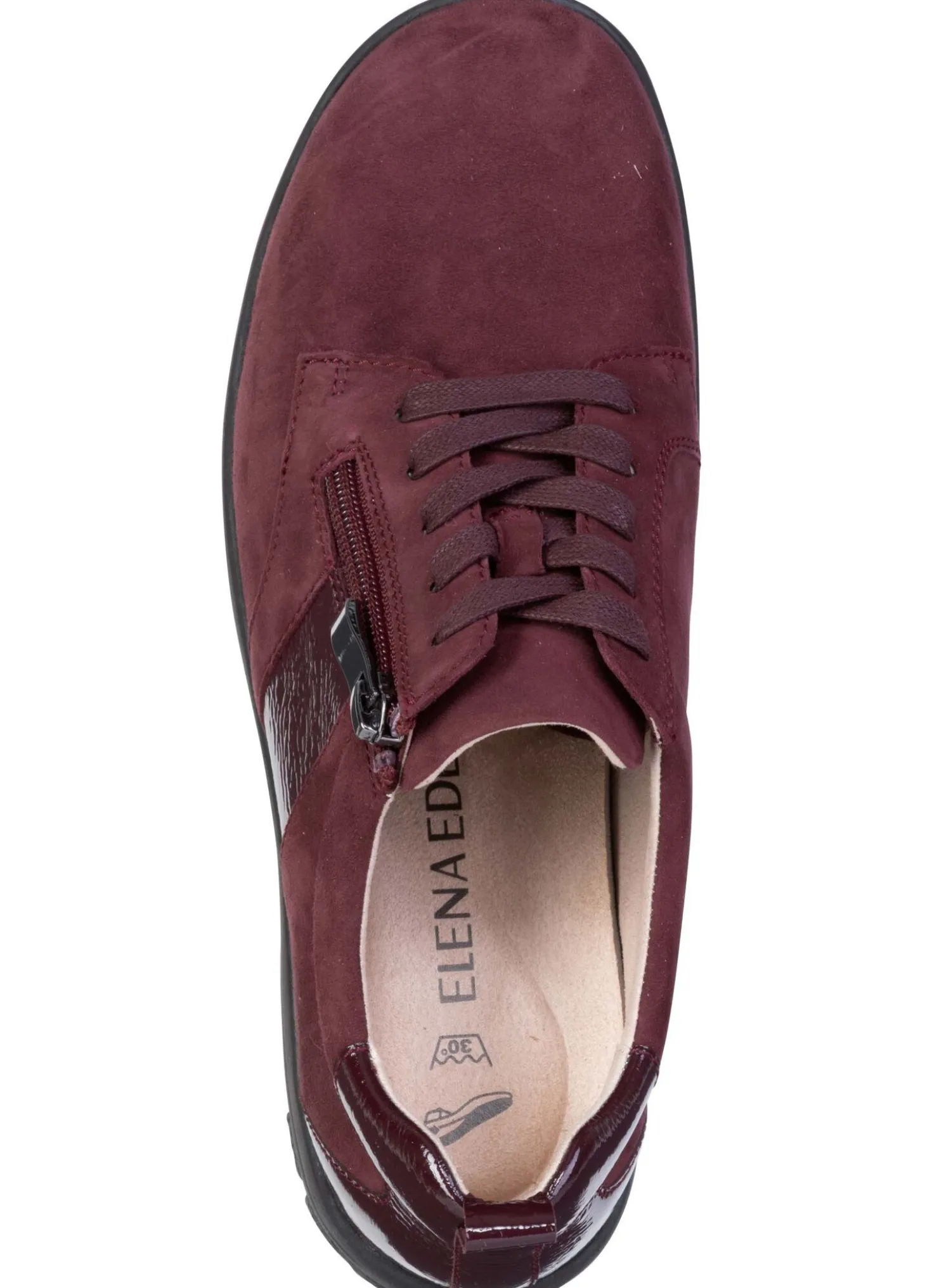 ELENA EDEN, bequeme Damen-Sneaker, Weite K, mit herausnehmbarem Fußbett