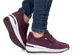 ELENA EDEN, bequeme Damen-Sneaker, Weite H, mit herausnehmbarem Fußbett