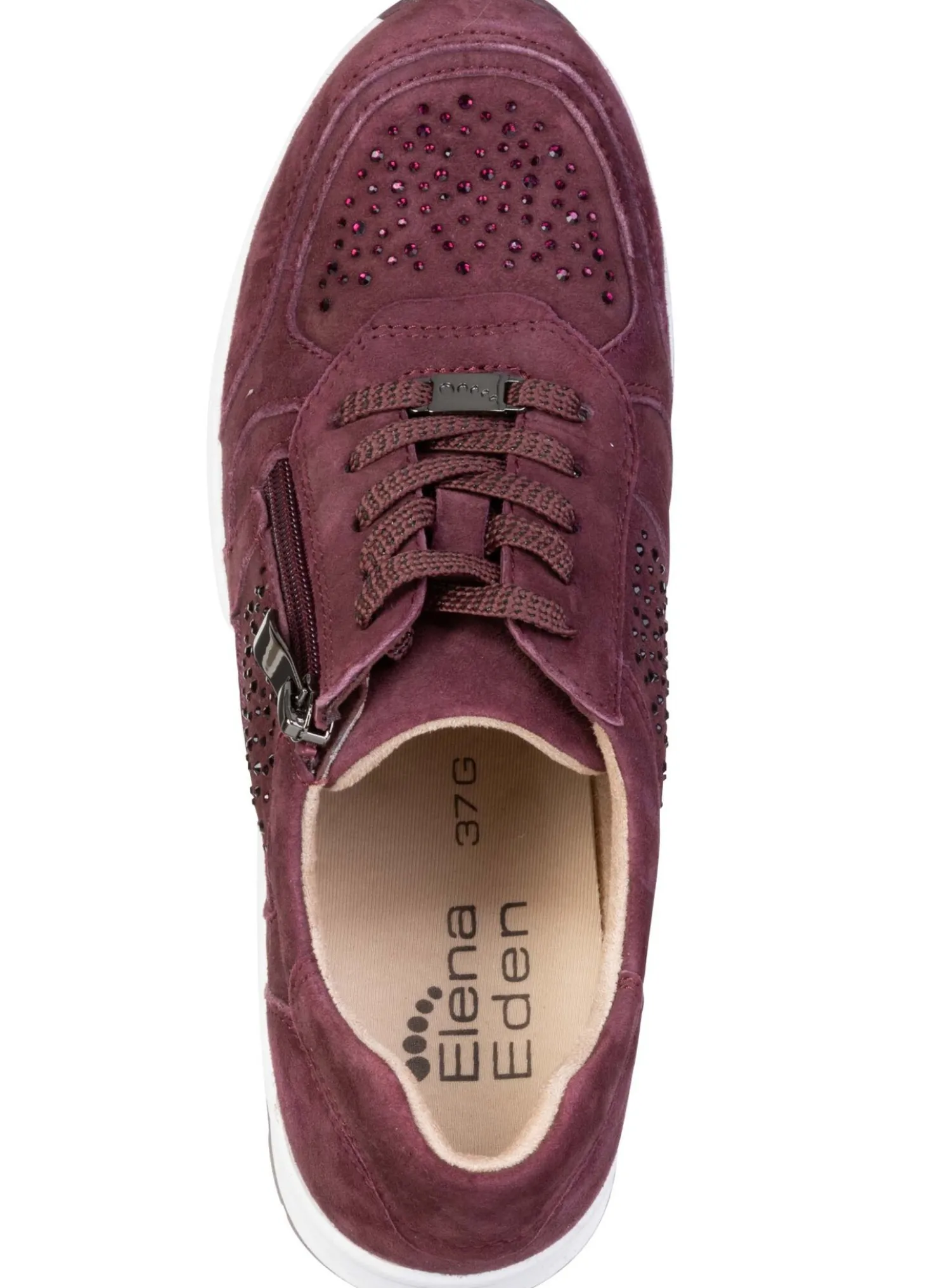 ELENA EDEN, bequeme Damen-Sneaker, Weite H, mit herausnehmbarem Fußbett