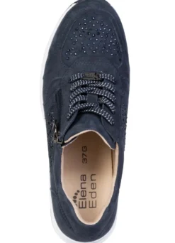 ELENA EDEN, bequeme Damen-Sneaker, Weite H, mit herausnehmbarem Fußbett