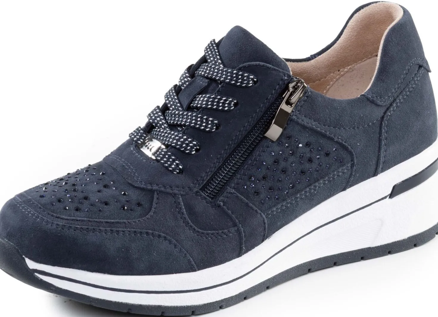 ELENA EDEN, bequeme Damen-Sneaker, Weite H, mit herausnehmbarem Fußbett