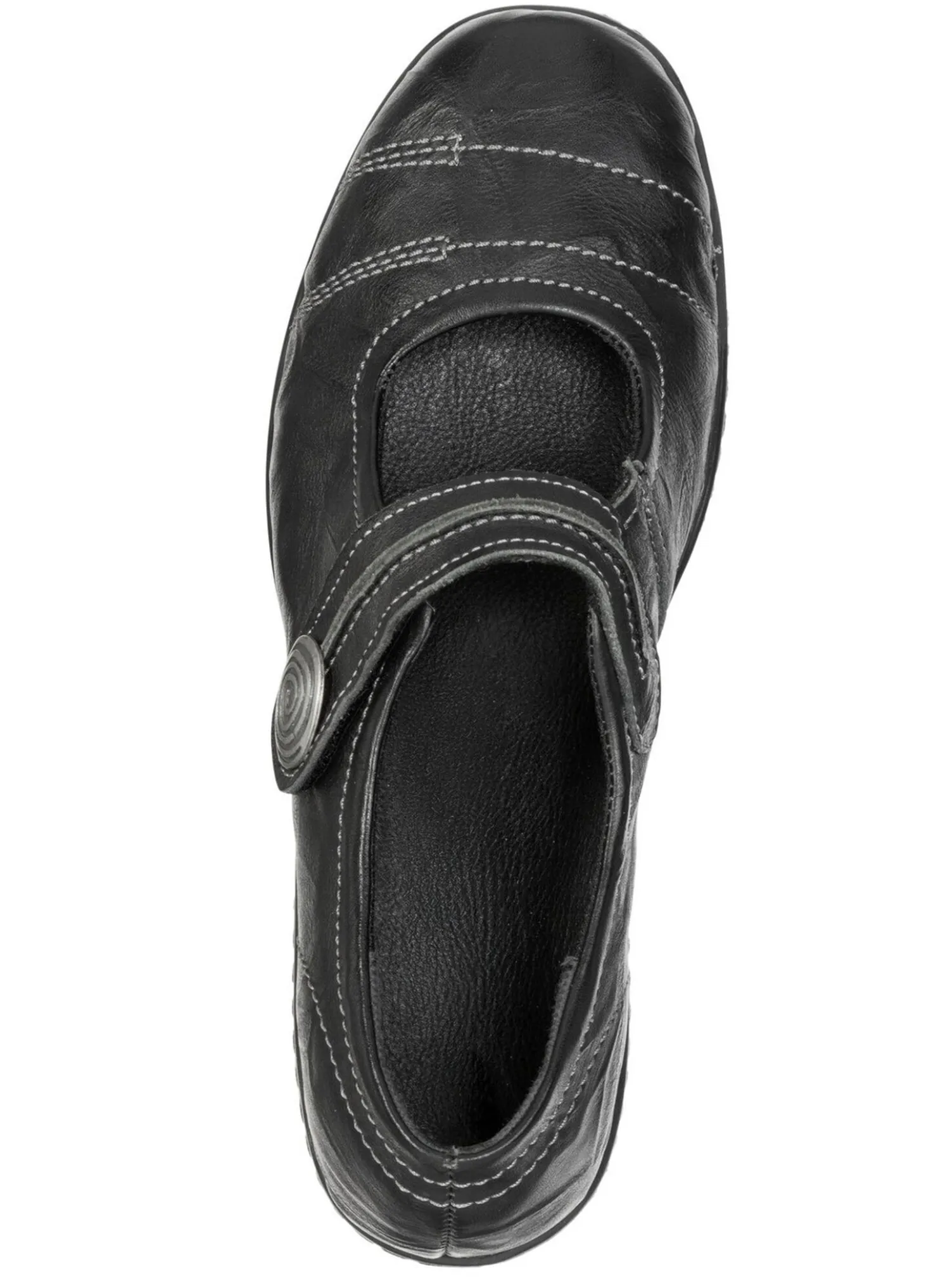 ELENA EDEN, bequeme Damen-Spangenschuhe, Weite H, mit herausnehmbarem Fußbett