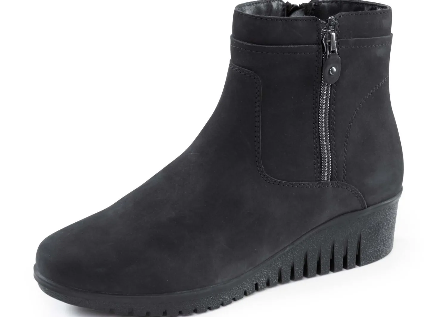 ELENA EDEN, bequeme Damen-Stiefeletten, Weite H, mit Reißverschluss