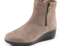 ELENA EDEN, bequeme Damen-Stiefeletten, Weite H, mit Reißverschluss