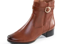 ELENA EDEN, elegante Damen-Stiefeletten, Winterschuhe, Weite H, mit herausnehmbarem Fußbett