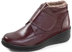 ELENA EDEN, gefütterte Damen-Boots, Winterschuhe, Weite H, mit Lammfell
