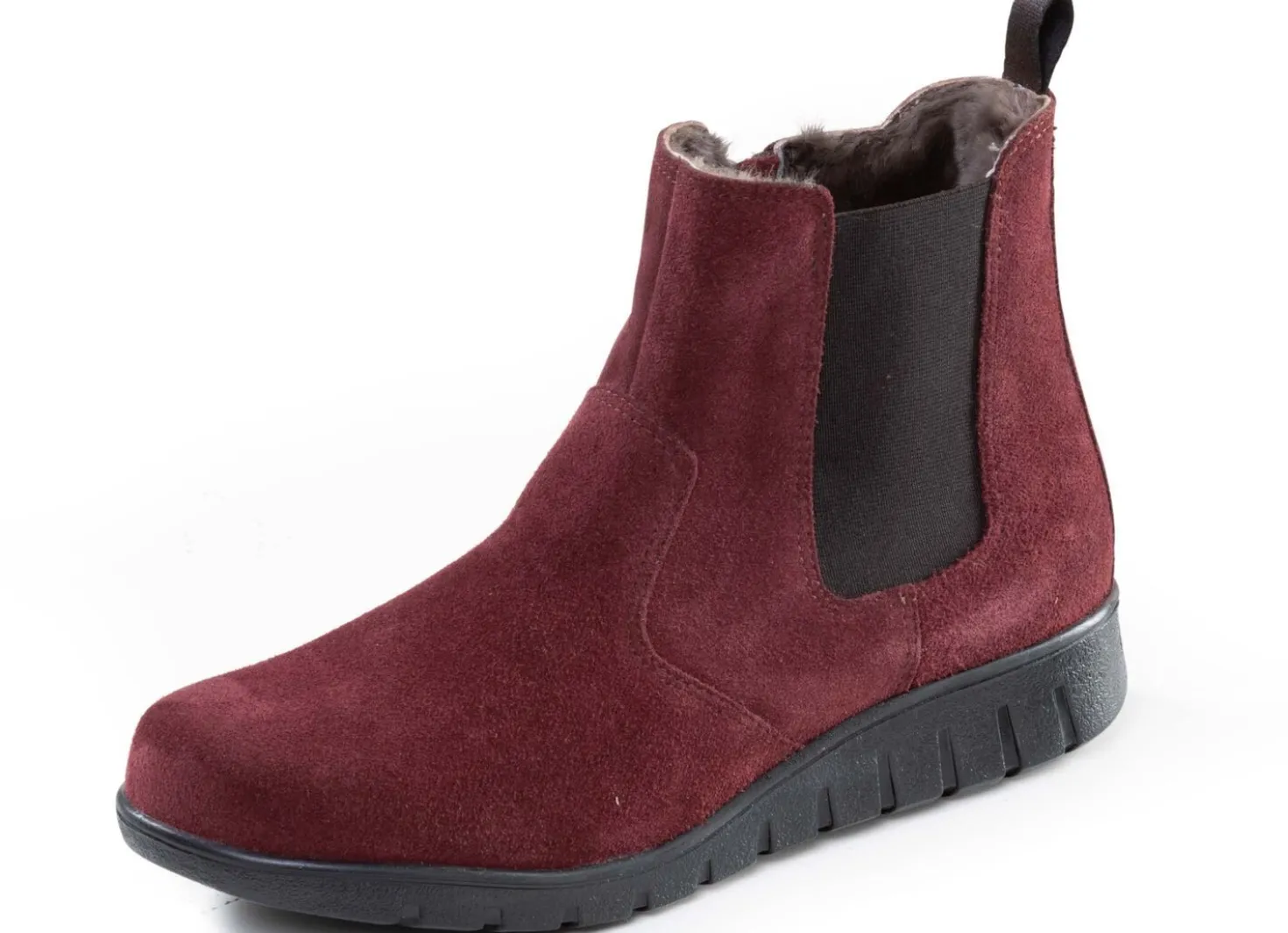 ELENA EDEN, gefütterte Damen-Boots, Winterschuhe, Weite H, mit Lammfell