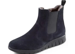 ELENA EDEN, gefütterte Damen-Boots, Winterschuhe, Weite H, mit Lammfell