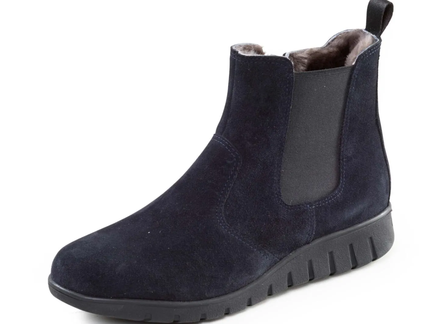 ELENA EDEN, gefütterte Damen-Boots, Winterschuhe, Weite H, mit Lammfell