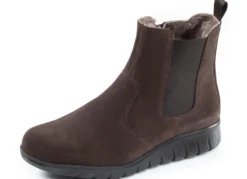 ELENA EDEN, gefütterte Damen-Boots, Winterschuhe, Weite H, mit Lammfell