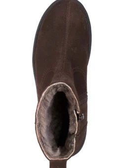 ELENA EDEN, gefütterte Damen-Boots, Winterschuhe, Weite H, mit Lammfell