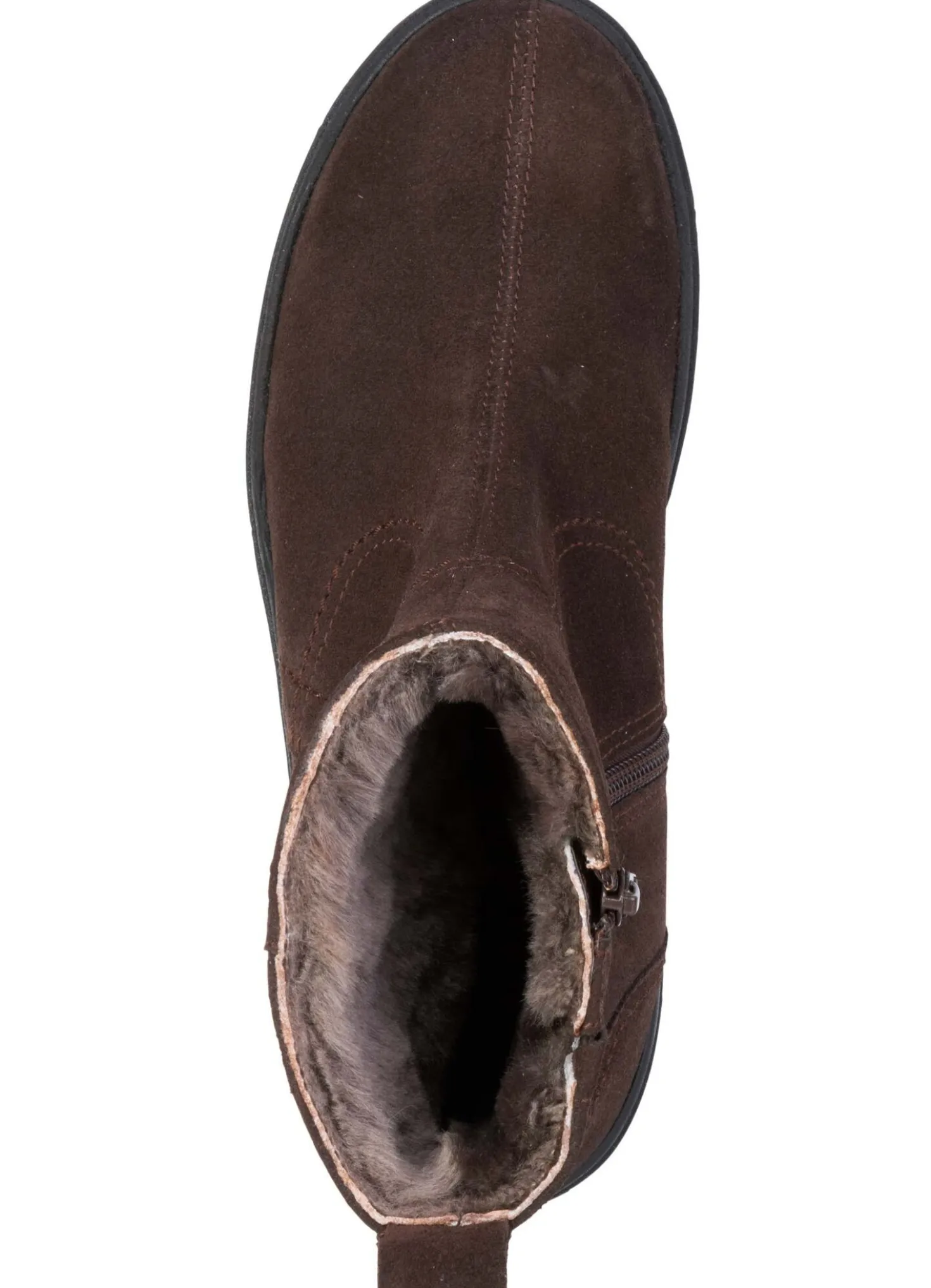 ELENA EDEN, gefütterte Damen-Boots, Winterschuhe, Weite H, mit Lammfell
