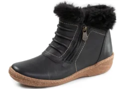 ELENA EDEN, gefütterte Damen-Boots, Winterschuhe, Weite G, mit herausnehmbarem Fußbett