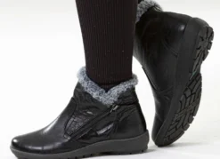 ELENA EDEN, gefütterte Damen-Boots, Winterschuhe, Weite G, mit herausnehmbarem Fußbett