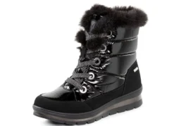 ELENA EDEN, gefütterte Damen-Boots, Winterschuhe, Weite G, mit herausnehmbarem Fußbett