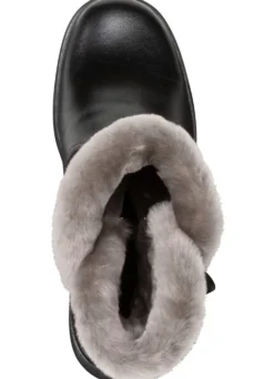 ELENA EDEN, gefütterte Damen-Stiefeletten, Winterschuhe, Weite H, mit Lammfell