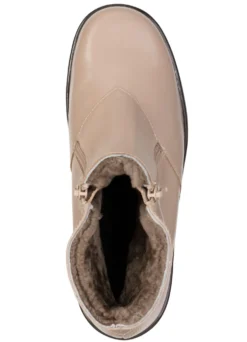 ELENA EDEN, gefütterte Damen-Stiefeletten, Winterschuhe, Weite H, mit Lammfell