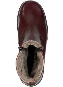 ELENA EDEN, gefütterte Damen-Stiefeletten, Winterschuhe, Weite H, mit Lammfell
