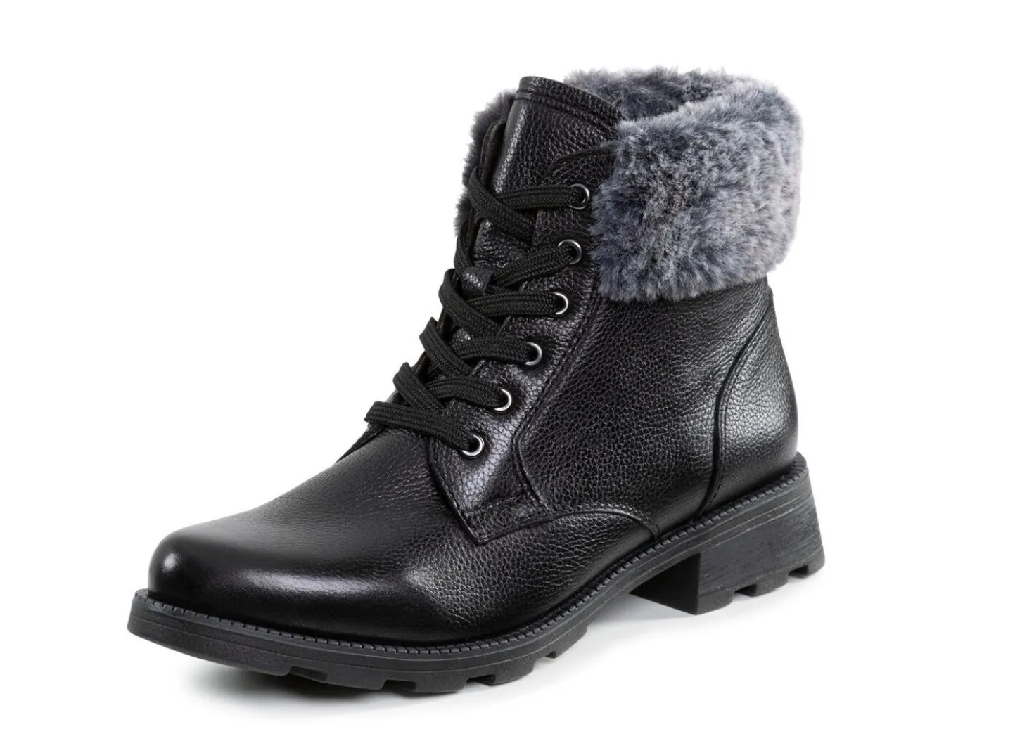 ELENA EDEN, gefütterte Damen-Stiefeletten, Winterschuhe, Weite G, mit herausnehmbarem Fußbett