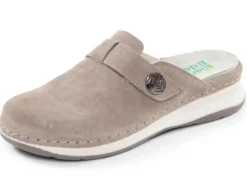 ELENA EDEN, klassische Damen-Clogs, Weite H, mit herausnehmbarem Fußbett