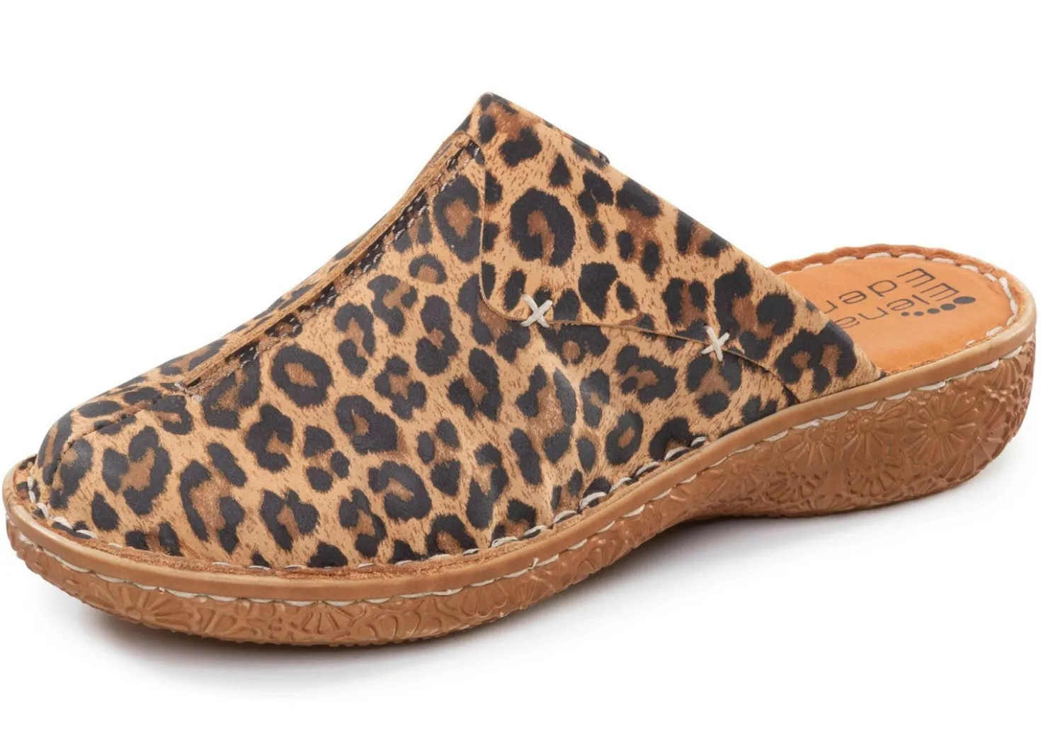 ELENA EDEN, klassische Damen-Clogs, Weite G, mit Gummizug