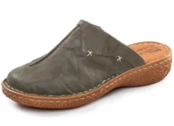 ELENA EDEN, klassische Damen-Clogs, Weite G, mit Gummizug