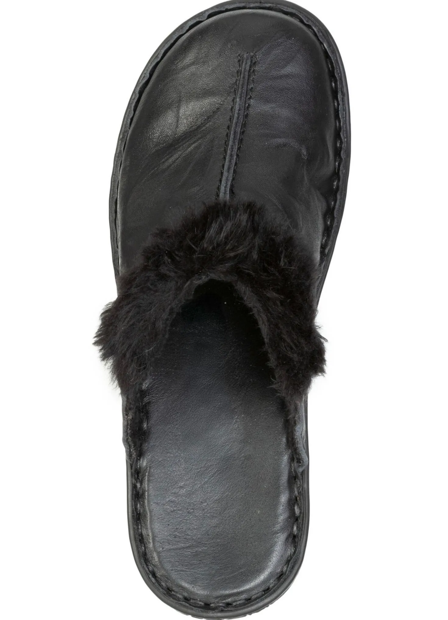 ELENA EDEN, klassische Damen-Clogs, Weite G, mit Plüsch