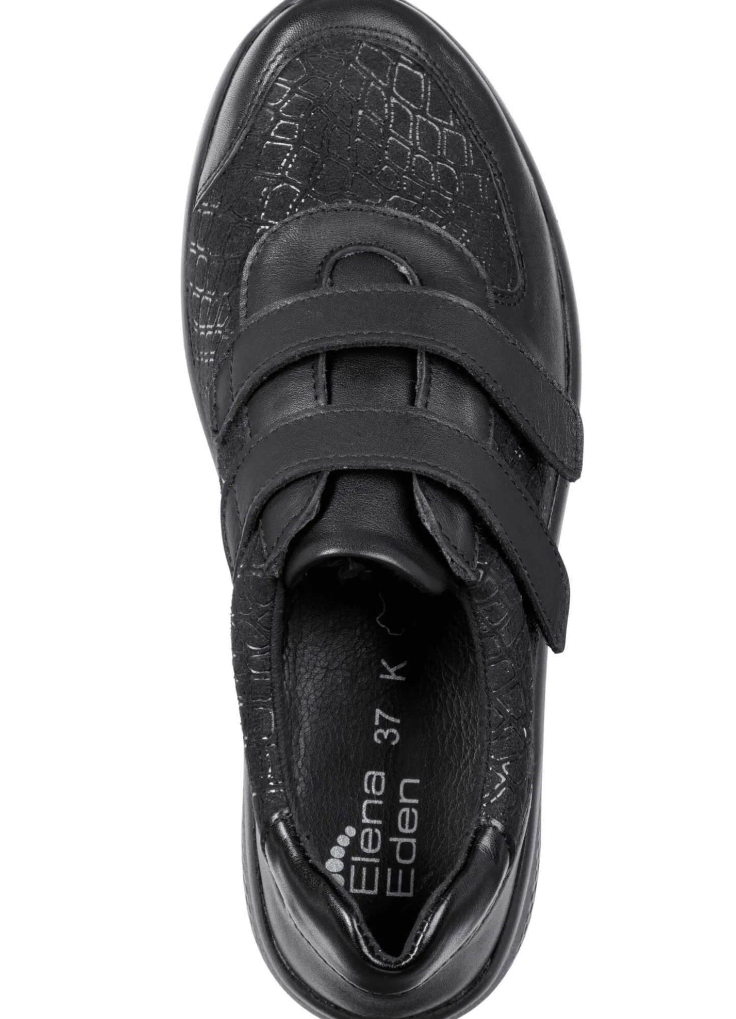 ELENA EDEN, klassische Damen-Slipper, Weite K, mit herausnehmbarem Fußbett