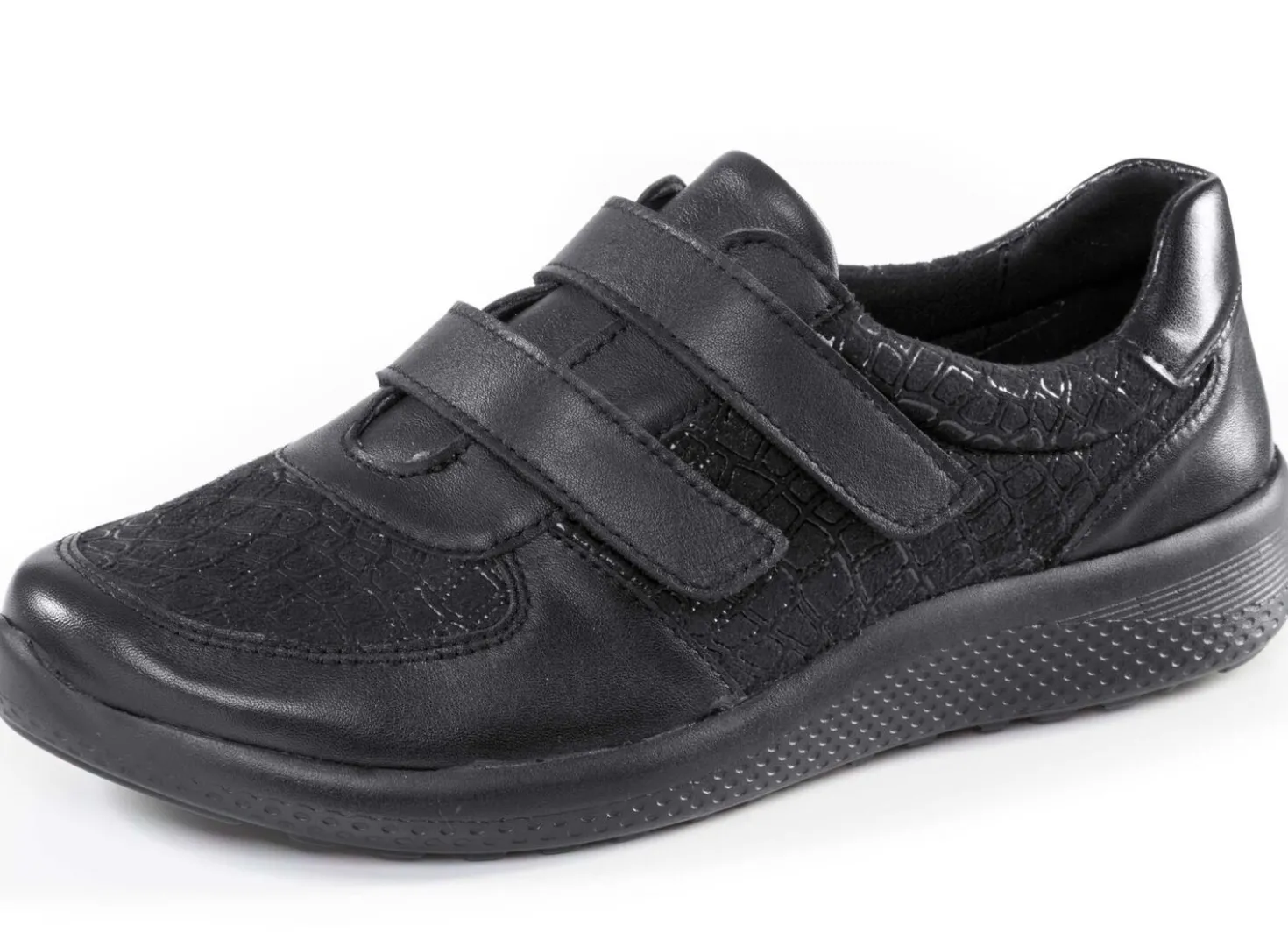 ELENA EDEN, klassische Damen-Slipper, Weite K, mit herausnehmbarem Fußbett
