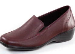 ELENA EDEN, klassische Damen-Slipper, Weite H, mit herausnehmbarem Fußbett