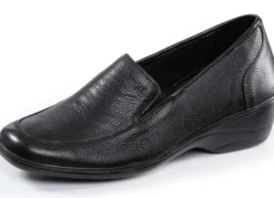 ELENA EDEN, klassische Damen-Slipper, Weite H, mit herausnehmbarem Fußbett