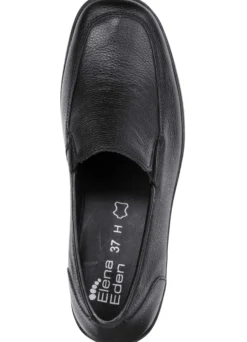 ELENA EDEN, klassische Damen-Slipper, Weite H, mit herausnehmbarem Fußbett