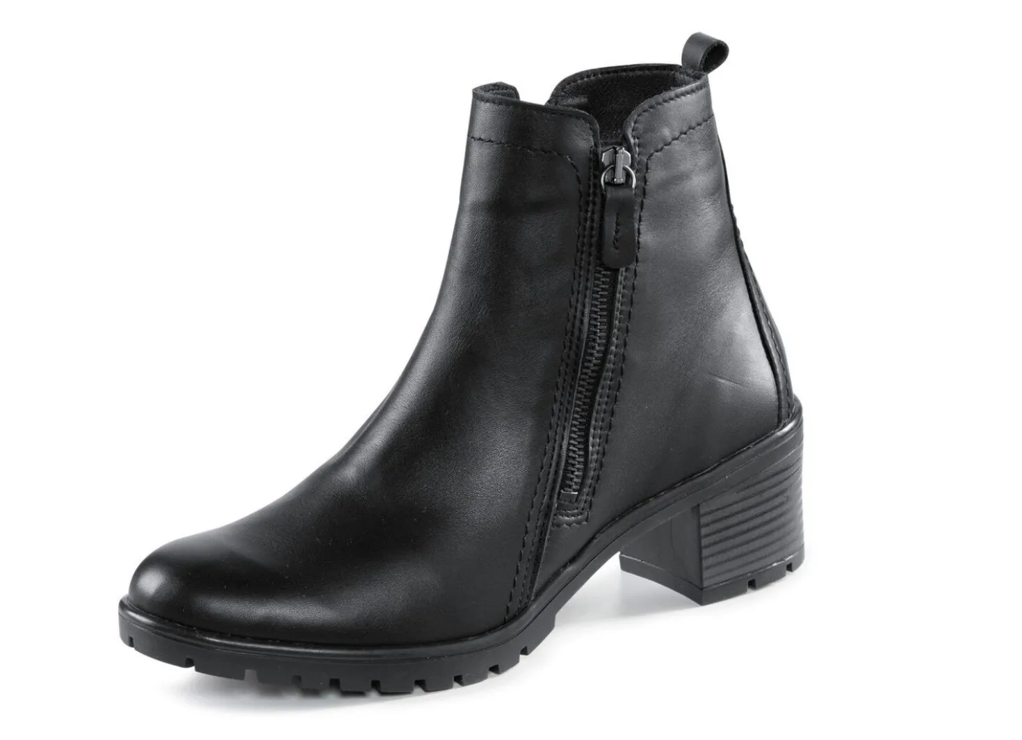 ELENA EDEN, klassische Damen-Stiefeletten, Winterschuhe, Weite H, mit herausnehmbarem Fußbett
