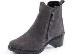 ELENA EDEN, klassische Damen-Stiefeletten, Winterschuhe, Weite H, mit herausnehmbarem Fußbett