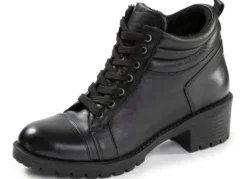 ELENA EDEN, klassische Damen-Stiefeletten, WInterschuhe, mit herausnehmbarem Fußbett