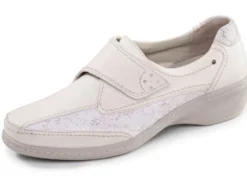 ELENA EDEN, komfortable Damen-Slipper, Weite G, mit herausnehmbarem Fußbett