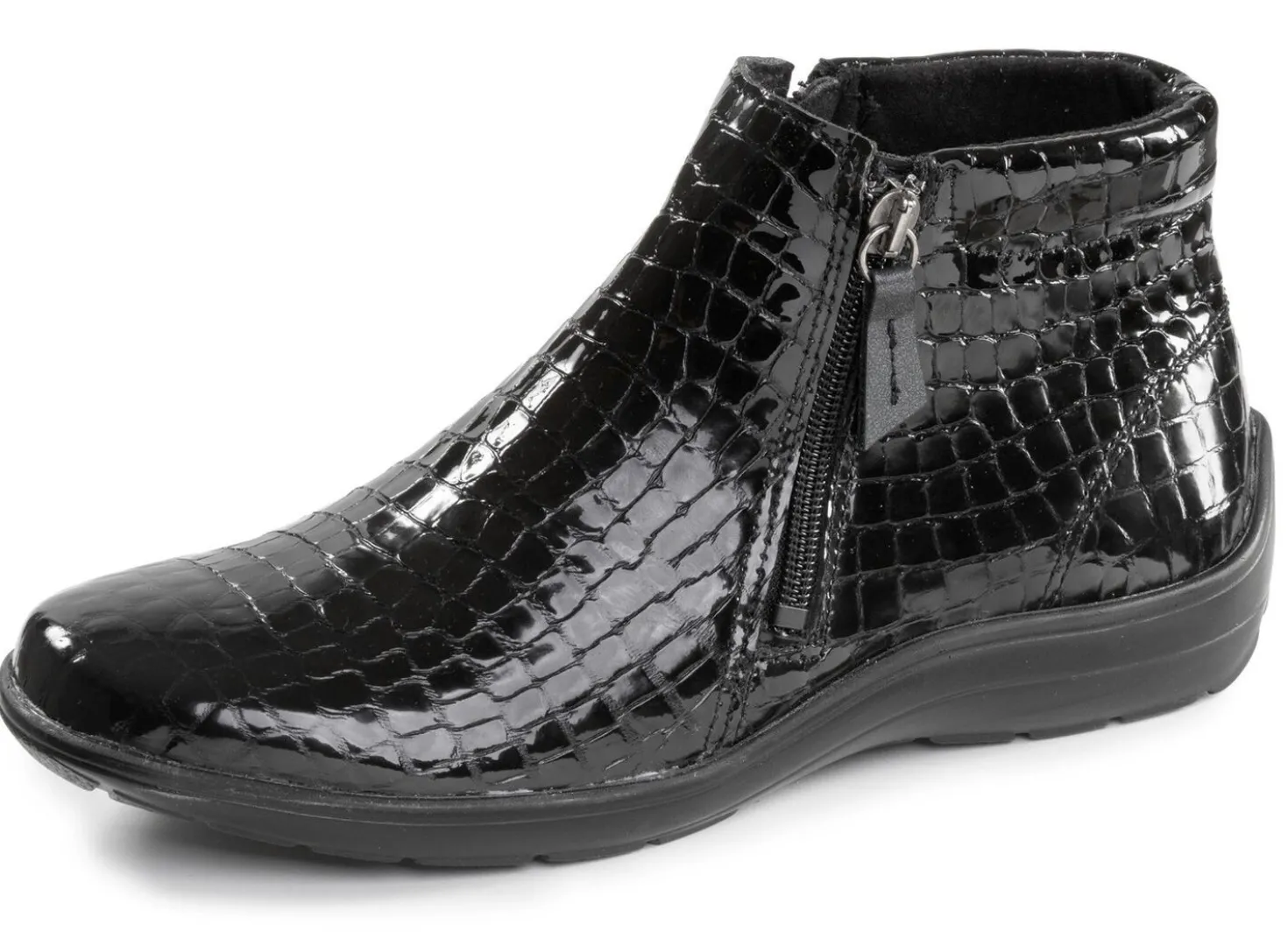 ELENA EDEN, komfortable Damen-Stiefeletten, Weite H, mit herausnehmbarem Fußbett