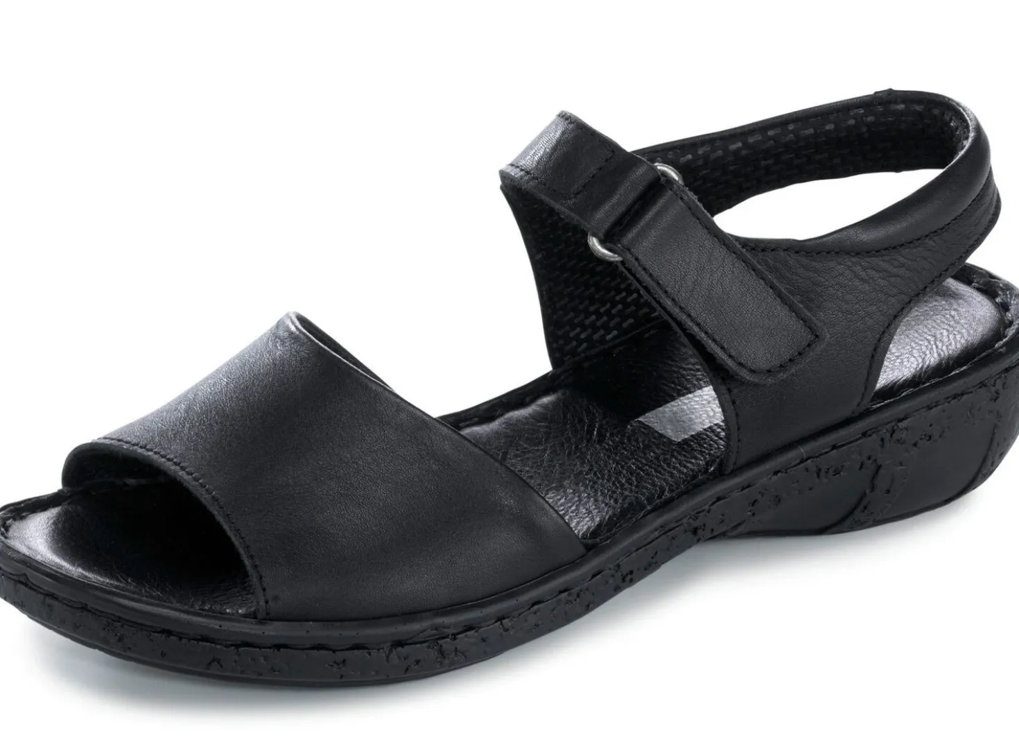 ELENA EDEN, modische Damen-Sandalen, Weite G, mit Klettverschluss