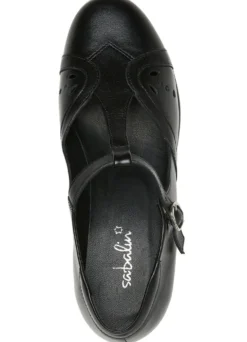ELENA EDEN, schicke Damen-Pumps, Weite H, aus Leder