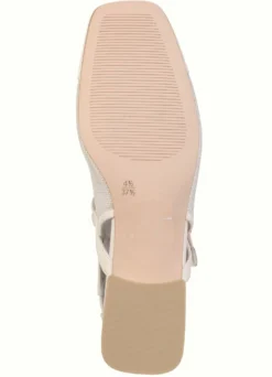ELENA EDEN, schicke Damen-Slingpumps, Weite G, mit Klettverschluss