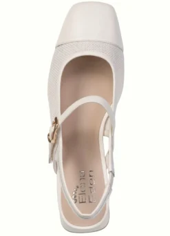 ELENA EDEN, schicke Damen-Slingpumps, Weite G, mit Klettverschluss