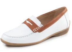 ELENA EDEN, schicke Damen-Slipper, Weite G, mit herausnehmbarem Fußbett