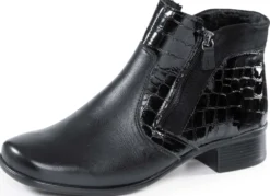 ELENA EDEN, schicke Damen-Stiefeletten, Winterschuhe, Weite G, mit herausnehmbarem Fußbett