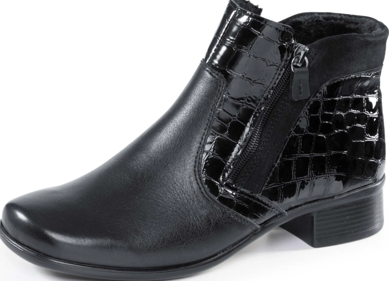 ELENA EDEN, schicke Damen-Stiefeletten, Winterschuhe, Weite G, mit herausnehmbarem Fußbett
