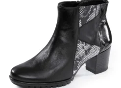 ELENA EDEN, schicke Damen-Stiefeletten, Weite G, mit Reißverschluss