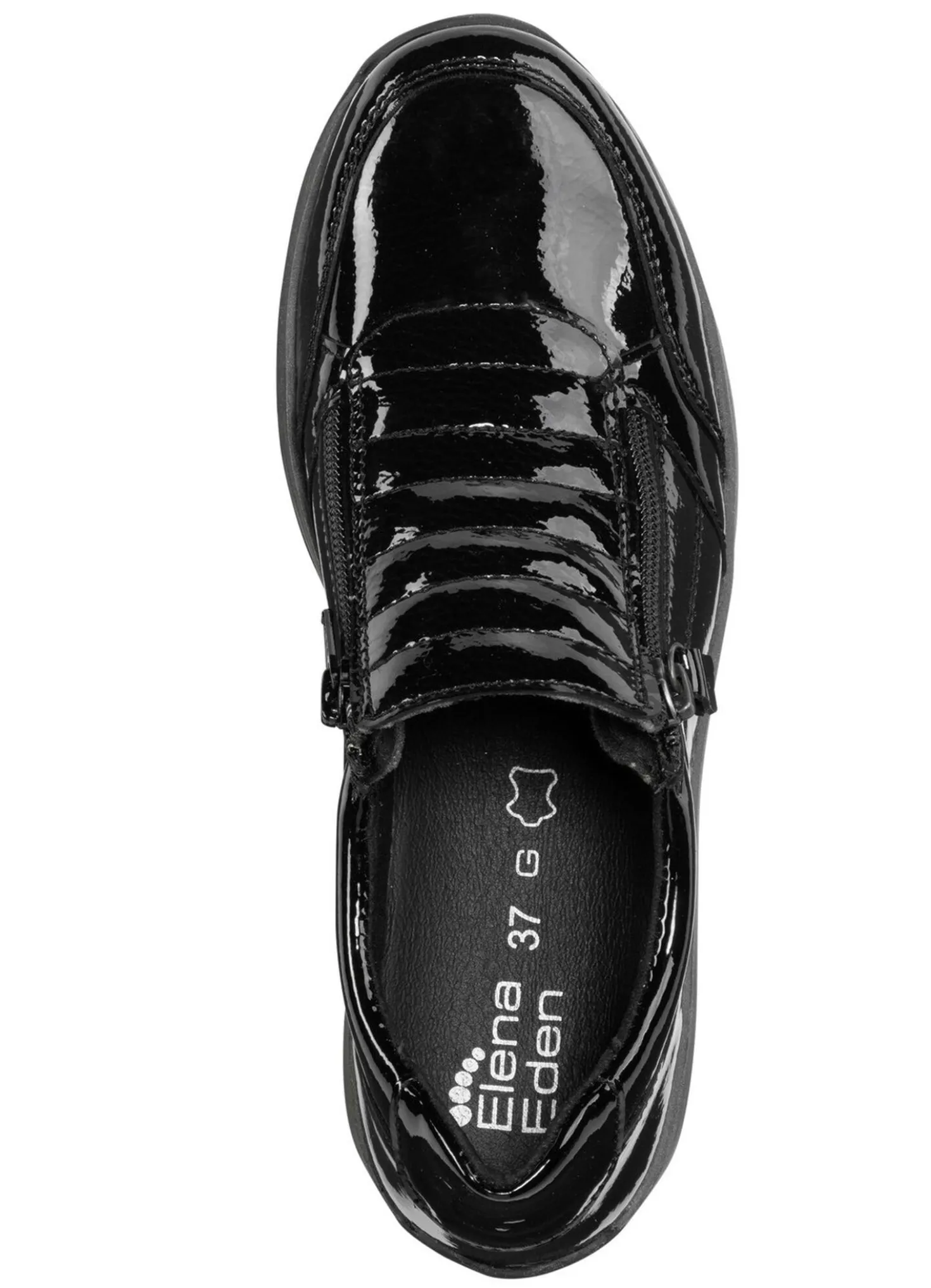 ELENA EDEN Slipper aus Lackleder