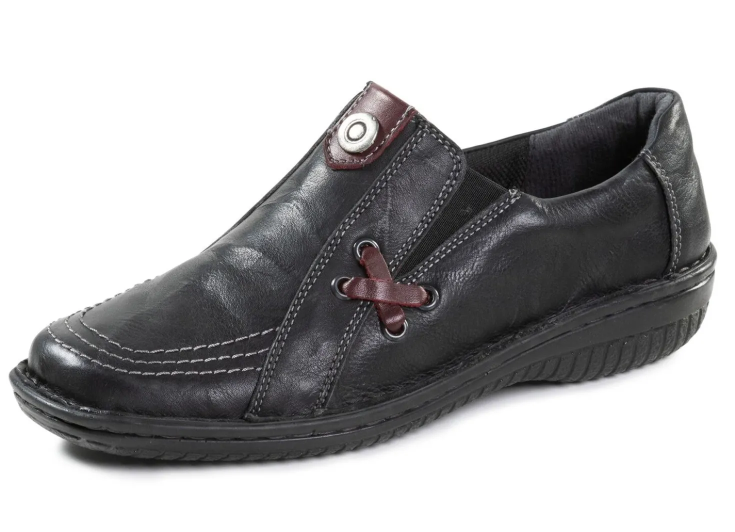 ELENA EDEN-Slipper aus Nappaleder