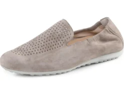 ELENA EDEN Slipper aus weichem Veloursleder mit luftiger Perforation