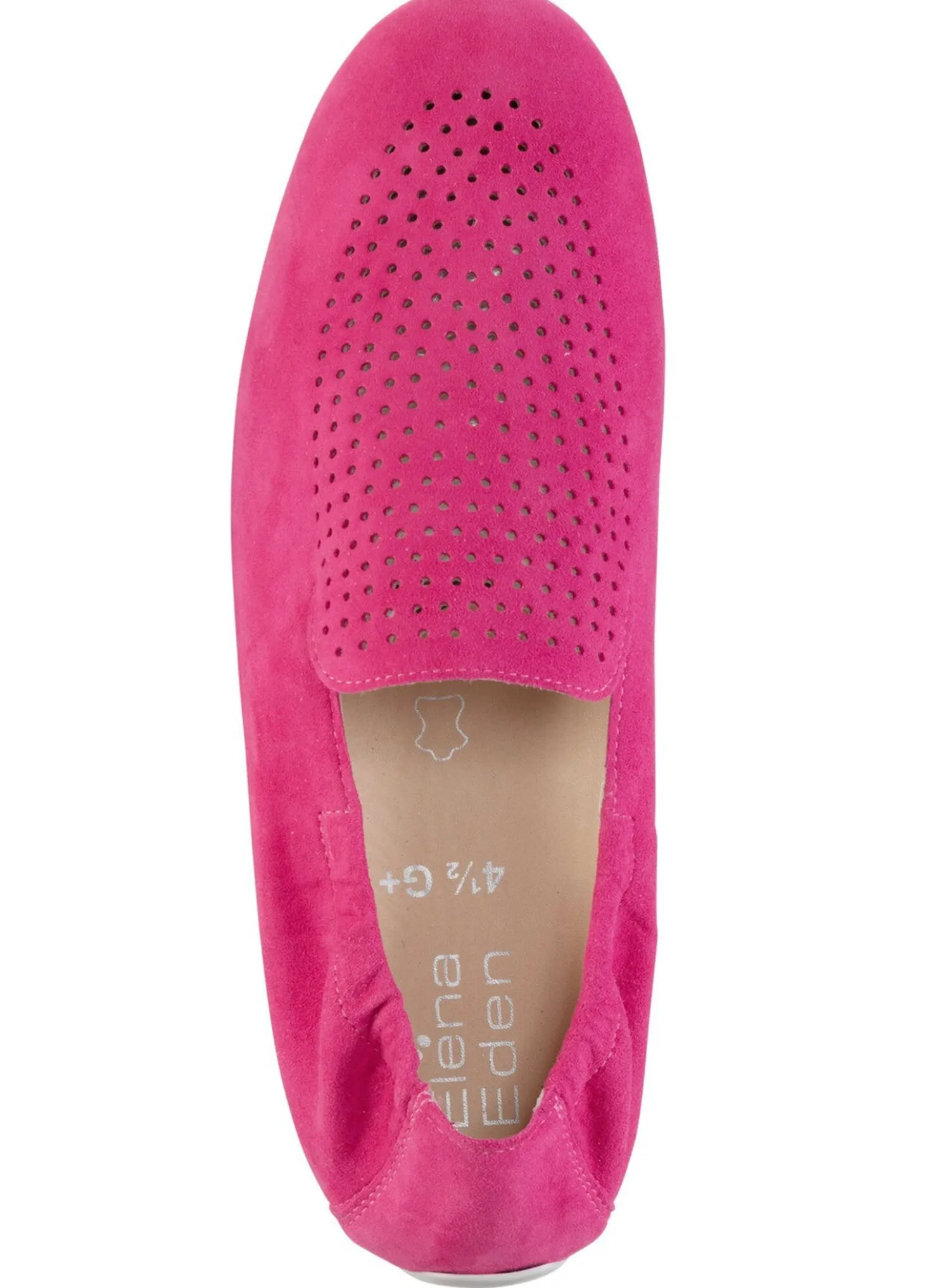 ELENA EDEN Slipper aus weichem Veloursleder mit luftiger Perforation