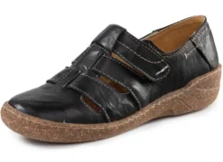 ELENA EDEN Slipper mit Knitter-Struktur